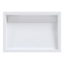 Elba 660mm Matte White Solid Surface Washplane
